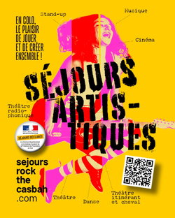 Colonies de vacances artistiques Rock The Casbah