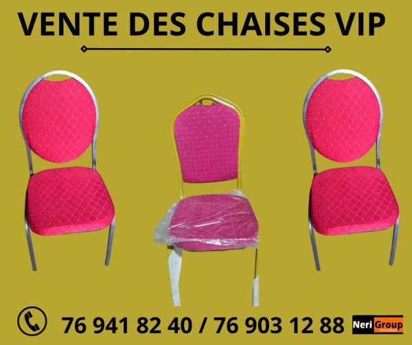 VENTE DES CHAISES VIP 1ER & 2EME QUALITE Dakar Sénégal