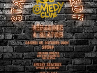 Annonce Roc Comedy Club Mons Belgique
