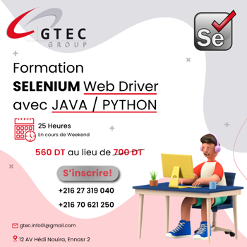 Formation Test Automatique Selenium Tunis Tunisie