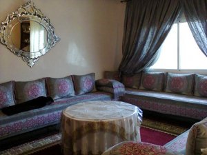 Location appartement meuble 2 chambres 90m2 Fès Maroc