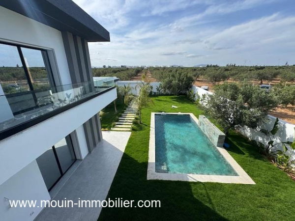 villa avec piscine neuve à vendre à Hammamet