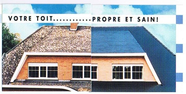 demoussage nettoyage pose résine coloré toitures Rouen Seine Maritime