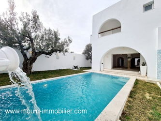 Vente VILLA HAWAI Hammamet Zone Théâtre H Tunisie