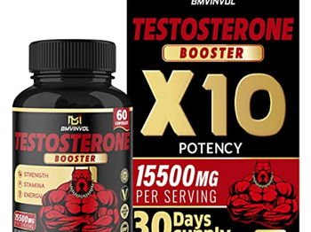 testostérone booster 15500mg 30 gellules naturel pour hommes