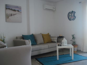 Location Splendide appartement lumineux vue mer loggia Port el Kantaoui