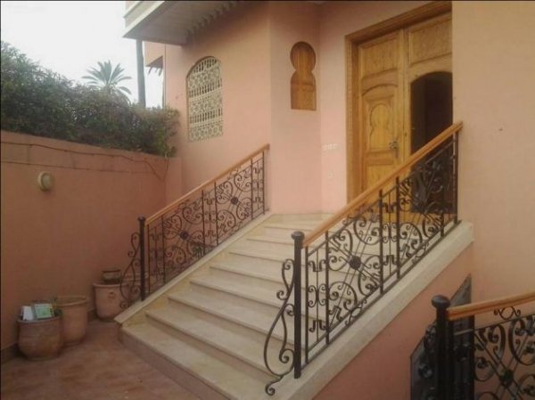 location etage villa meublé route casa Marrakech Maroc