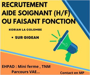 RECRUTEMENT AS Gigean Hérault