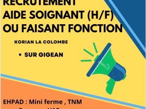 Annonce recrutement as Gigean Hérault