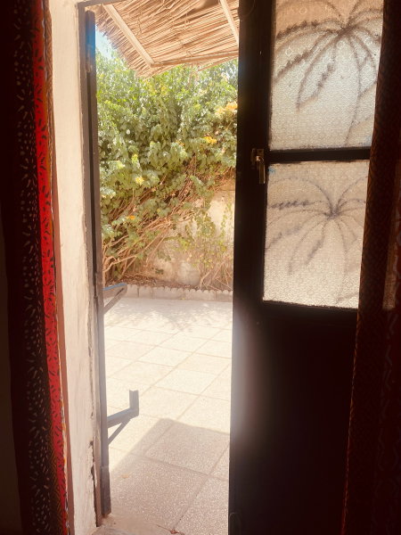 Séjour de plain pieds ouvrant sur terrasse