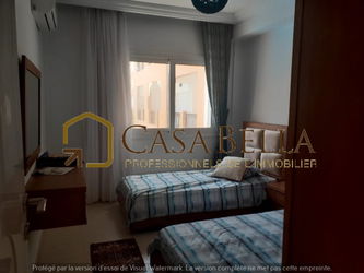 Location pour saison estivale 1 somptueux appartement vue piscine Chatt Mariem