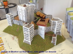 Maquette visible au point infos touristiques