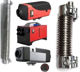Flexible inox pour chauffage air Bruxelles Belgique