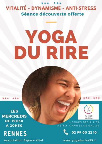 Séances de Yoga du Rire à Rennes