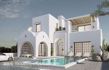 Vente VILLA CHAHD Hammamet Zone Craxi Tunisie