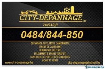 dépannage auto remorquage démarrage batterie 0484 844 850 Bruxelles