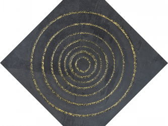 Tableau Peinture Moderne Or Véritable 22 carats Ardoise Genève Suisse