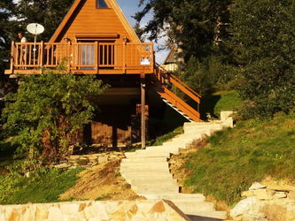Location Chalet confort wifi exposé sud- vue cha&amp;icirc ne montagne Ustou