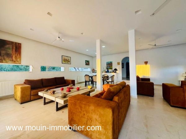 villa avec piscine à louer à hammamet