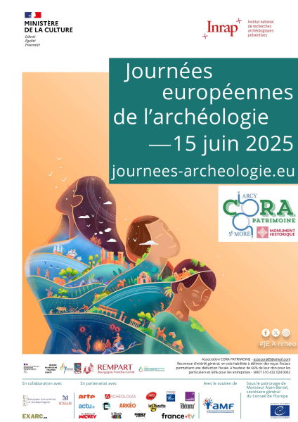 Affiche JEA 2025 CAMPANTIQUE DE CORA A SAINT-MORE (89)