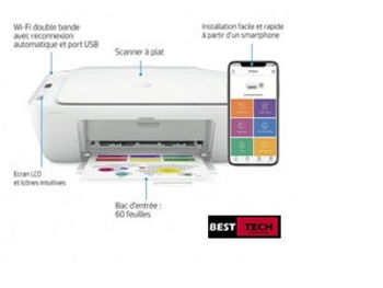 IMPRIMANTE MULTIFONCTION JET ENCRE USB WI-FI HP DESKJET 2710 Dakar