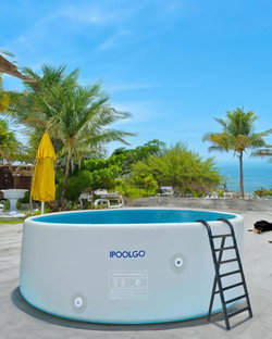 Piscine IPOOLGO gonflables hors-sols à bords durs