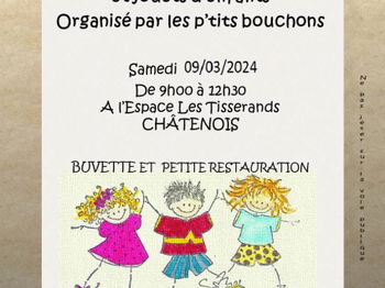 Marché aux vêtements jouets d&#039;enfants Châtenois Bas Rhin