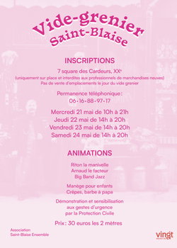 Vide-greniers Saint-Blaise