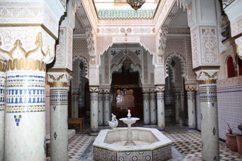 Vente Riad d&#039;exception quartier al Kasbah Marrakech Maroc