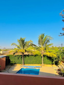 Belle vue sur piscine