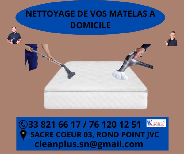 NETTOYAGE MATELAS Dakar Sénégal