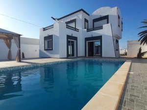 Location villa piscine l&#039;année djerba Tunisie