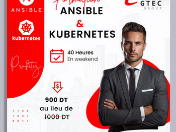 Annonce Formation Ansible &amp; Kubernetes L&#039;Ariana Tunisie