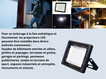 Annonce DES PROJECTEURS LED ELECTRIQUE BON PRIX N°1 ! Dakar Sénégal