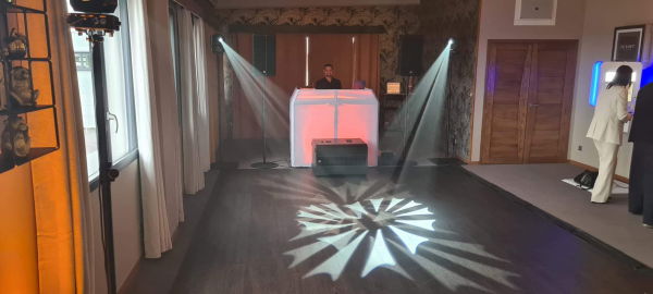 Éclairage pour ouverture de bal