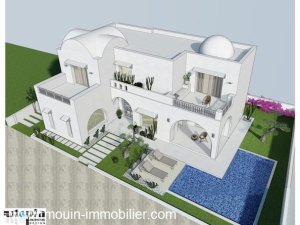 Vente villa joud zone craxi hammamet Tunisie