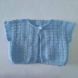 Ensemble tricot bébé layette tricotée main