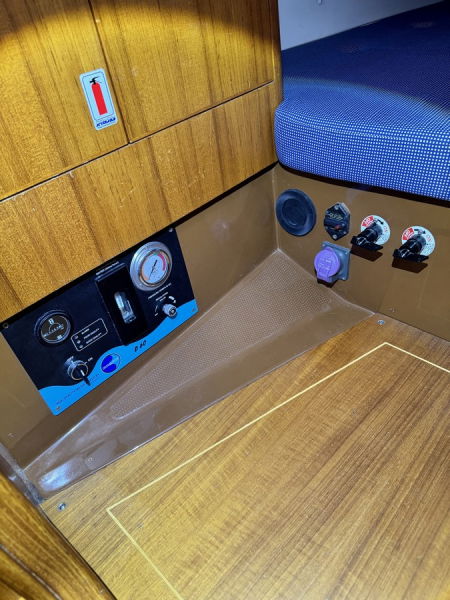 Détail cabine arrière tribord