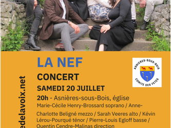 Affiche Concert
