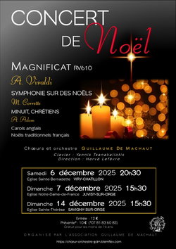 Concert Noël GDM
