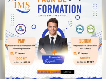 Pack Formation Scrum &amp; PMP Tunis Tunisie