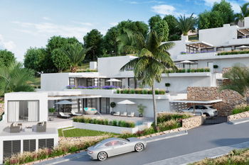 SUBLIME PROJVue mer D’apparts PENTHOUSES D’EXCEPTION CŒUR D’IBIZA ESPAGNE
