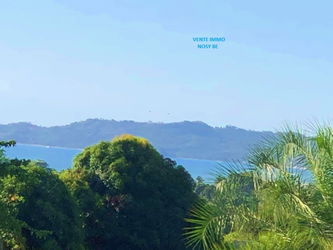 Vente Beau terrain vue mer Dzamandzar Nosy Be Ile Nosy Be Madagascar