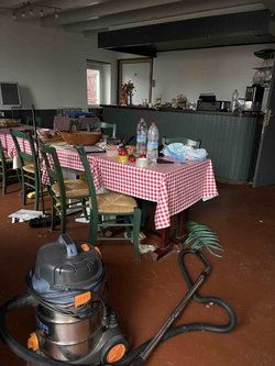 Débarras restaurant avant travaux