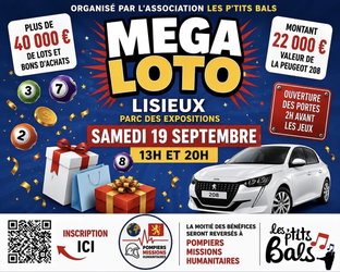Description du loto (13h00 / 20h00) sur le site internet.
