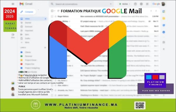 FORMATION OPERATIONNELLE – Google Mail Rabat Maroc