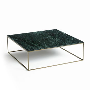 Table basse marbre vert Luxembourg