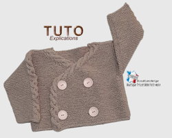 Brassière, béguin et bloomer tuto tricot bébé