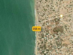 Vente Terrain 600m2 ngaparou 350m mer Saly Portudal Sénégal