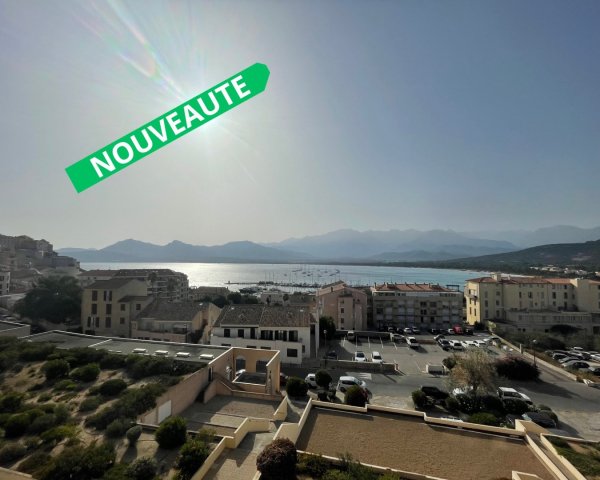 Vente bel appartement 3 pièces vue mer montagnes ! Calvi Corse